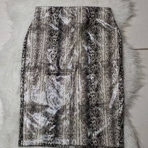 High Waisted Pencil Skirt